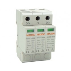 ΑΝΤΙΚΕΡΑΥΝΙΚΑ ΡΑΓΑΣ 3P 40kA 1000VDC SGS1-DC MAXGE