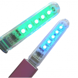 USB MINI LED ΔΙΑΚΟΣΜΗΤΙΚΟ ΦΩΤΑΚΙ - 5 LED - ΠΟΛΥΧΡΩΜΟ ΦΩΣ (7 ΧΡΩΜΑΤΑ), ΔΙΑΦΑΝΕΣ ΠΛΑΙΣΙΟ
