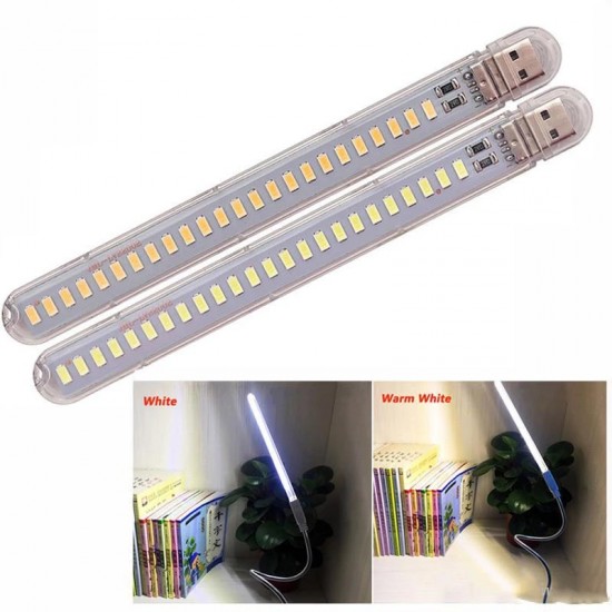 LED USB NIGHT MINI DESK LIGHT (24 LED) WARM WHITE
