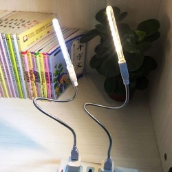 LED USB NIGHT MINI DESK LIGHT (24 LED) WHITE