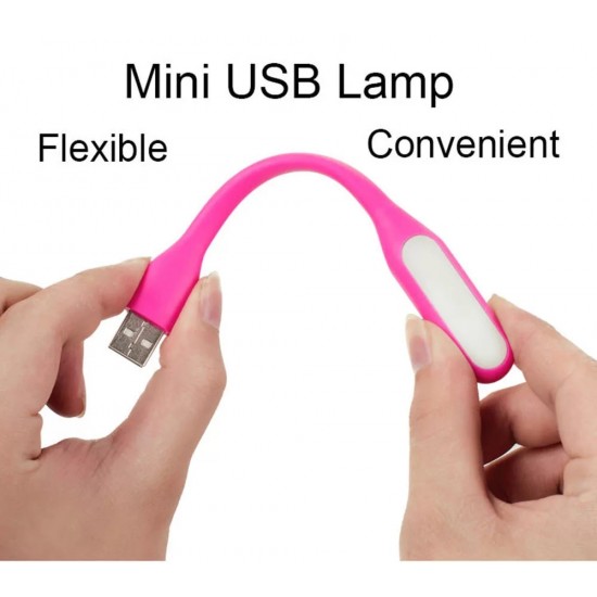 LED USB FLEXIBLE SILICONE NIGHT LIGHT BLACK