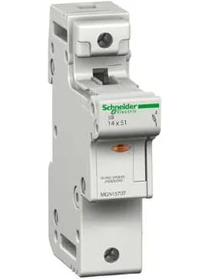 ΑΣΦΑΛΕΙΟΘΗΚΗ ΡΑΓΑΣ AC 230VAC 1P ΓΙΑ ΦΥΣΙΓΓΙΑ 14x51mm 50Α, L+N SCHNEIDER-ELECTRIC