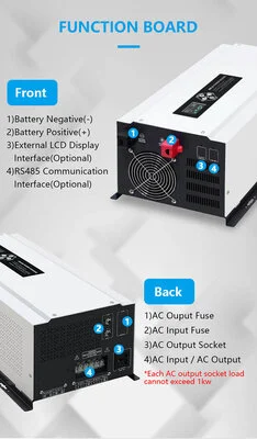 INVERTER-CHARGER ΧΑΜΗΛΩΝ ΣΥΧΝΟΤΗΤΩΝ ΜΕ ΤΟΡΟΕΙΔΕΣ ΠΗΝΕΙΟ IKROTEK DP-15224 (1.500W, 24V, 16Adc)