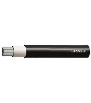 ΚΑΛΩΔΙΟ SOLAR (H1Z2Z2-K), ΔΙΑΤΟΜΗΣ 25mm², ΜΑΥΡΟ (1m)