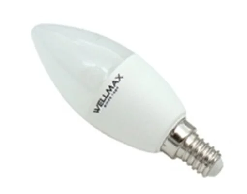 ΛΑΜΠΑ LED ΚΕΡΙ Ε14 5W 400LM 200° 3000K WW WELLMAX