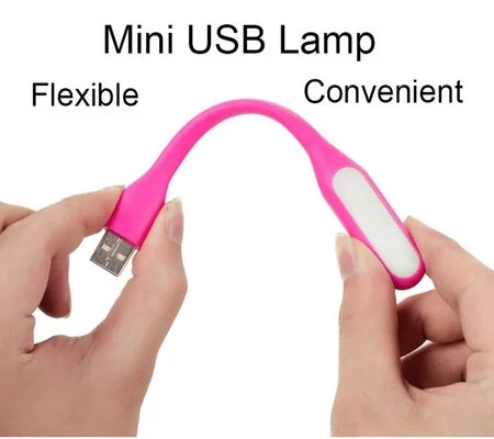 ΦΩΤΑΚΙ LED ΕΥΚΑΜΠΤΟ USB - ΠΟΡΤΟΚΑΛΙ