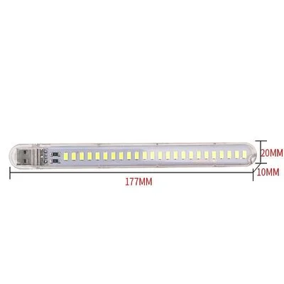 LED USB NIGHT MINI DESK LIGHT (24 LED) WARM WHITE