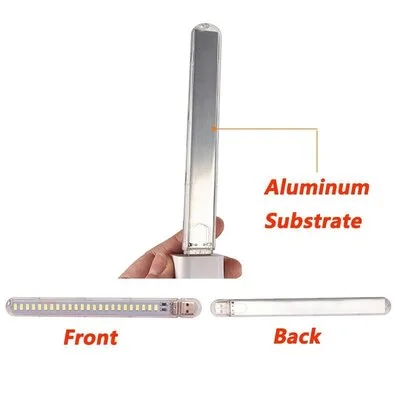 LED USB NIGHT MINI DESK LIGHT (24 LED) WARM WHITE