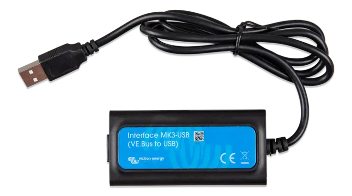 ΜΟΝΑΔΑ ΕΛΕΓΧΟΥ INVERTER VICTRON INTERFACE MK3-USB (VE.BUS TO USB)