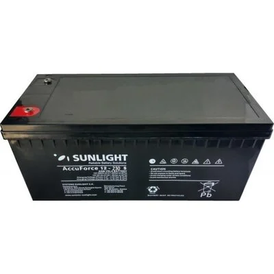 ΜΠΑΤΑΡΙΑ AGM SUNLIGHT ACCUFORCE 12-230S (12V, 230Ah/C100, 200Ah/C10)