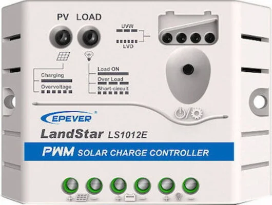 ΡΥΘΜΙΣΤΗΣ ΦΟΡΤΙΣΗΣ EPSOLAR PWM LS1012EU (10A, 12V, ΧΩΡΙΣ ΟΘΟΝΗ)