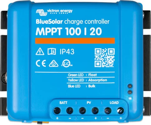 ΡΥΘΜΙΣΤΗΣ ΦΟΡΤΙΣΗΣ VICTRON MPPT BLUESOLAR 100/20 (20A, 12/24/48V, 100maxVoc)