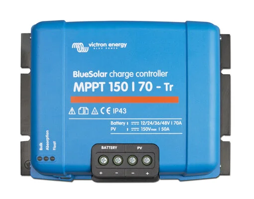 ΡΥΘΜΙΣΤΗΣ ΦΟΡΤΙΣΗΣ VICTRON MPPT BLUESOLAR 150/70-TR (70A, 12/24/36/48V, 150maxVoc)
