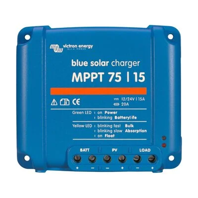 ΡΥΘΜΙΣΤΗΣ ΦΟΡΤΙΣΗΣ VICTRON MPPT BLUESOLAR 75/15 (15A, 12/24V, 75maxVoc)