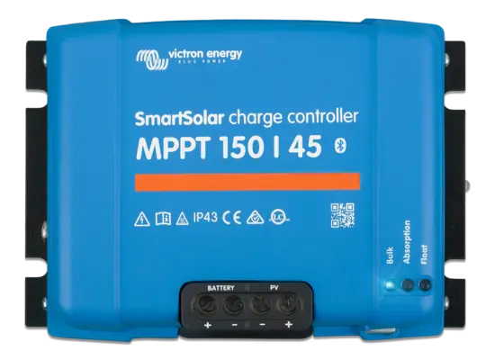 ΡΥΘΜΙΣΤΗΣ ΦΟΡΤΙΣΗΣ VICTRON MPPT SMARTSOLAR 150/45 (45A, 12/24/36/48V, 150maxVoc)