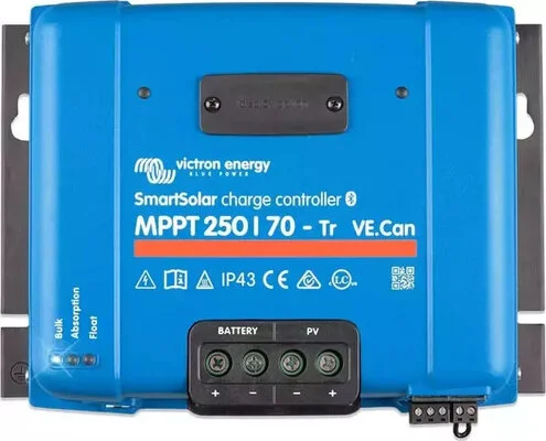 ΡΥΘΜΙΣΤΗΣ ΦΟΡΤΙΣΗΣ VICTRON MPPT SMARTSOLAR 250/70-TR VE.CAN (70A, 12/24/36/48V, 250maxVoc)