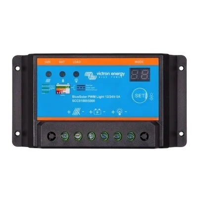ΡΥΘΜΙΣΤΗΣ ΦΟΡΤΙΣΗΣ VICTRON PWM BLUESOLAR LIGHT 12/24V-10A (10A, 12/24V, ΧΩΡΙΣ ΟΘΟΝΗ)