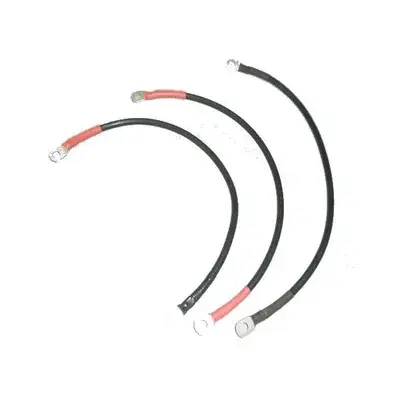 ΣΕΤ ΚΑΛΩΔΙΩΝ NYAF / 1m ΚΟΚΚΙΝΟ + 1m ΜΑΥΡΟ / ΔΙΑΤΟΜΗΣ 16mm² / ME ΚΩΣ Φ8 ΑΠΟ ΤΗ ΜΙΑ ΜΕΡΙΑ