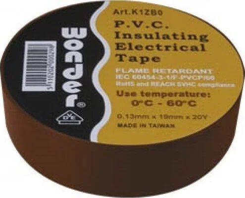 ΤΑΙΝΙΑ ΜΟΝΩΤΙΚΗ PVC 0.13X19X20Y K1ZA0 ΚΑΦΕ WND